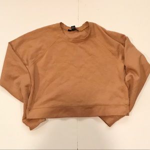 Forever 21 Brown Long Sleeve Sweater Girl Size (M)